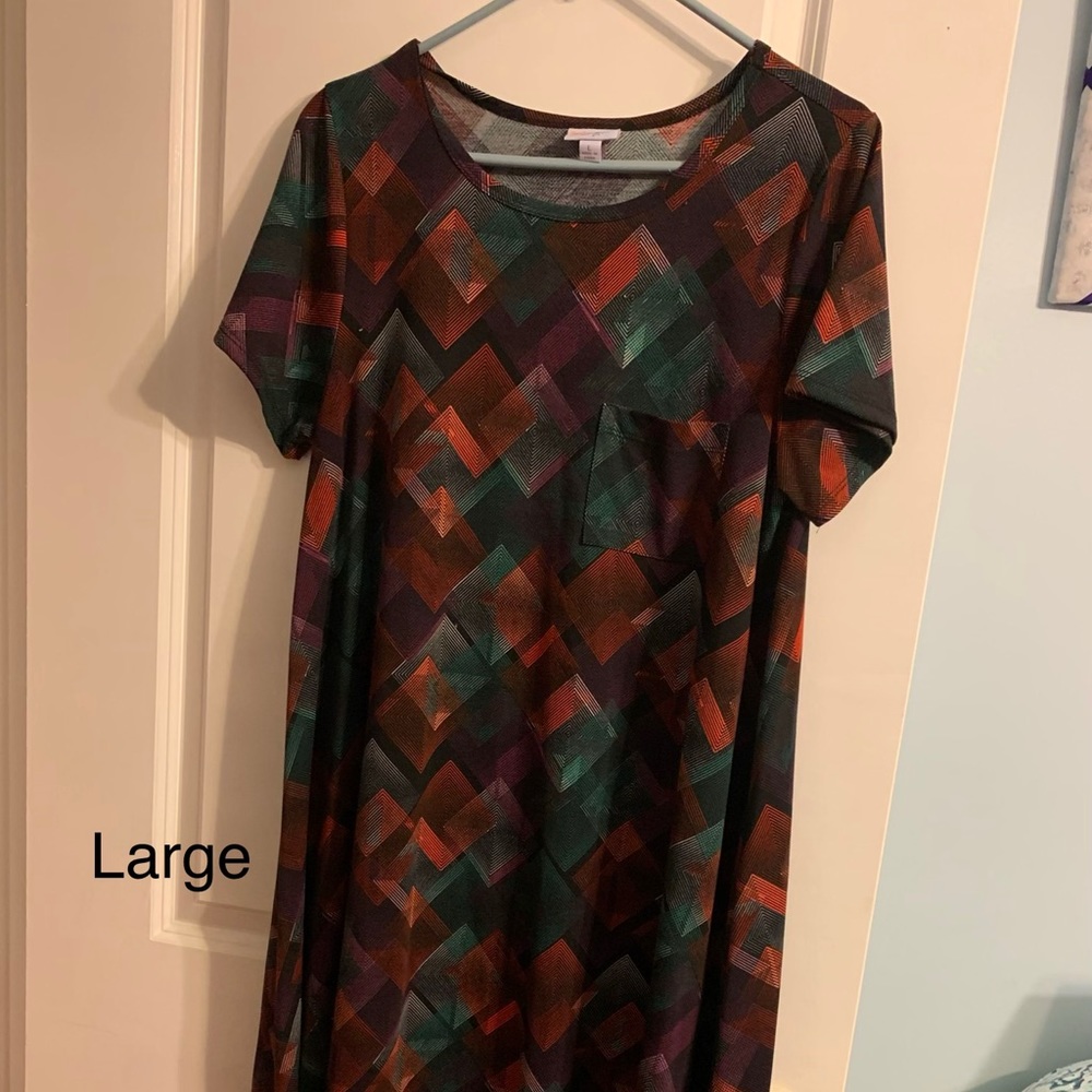 Lularoe large Carly dress